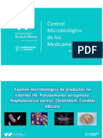 Clase 12 - 2023-I - Examen Microbiológico de Productos No Estériles IIB