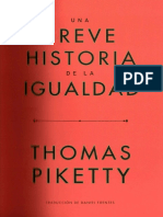 Piketty, T. Una Breve Historia de La Igualdad. Cap. 1