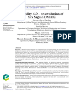 Quality 4.0 - An Evolution of Six Sigma DMAIC