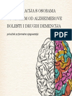 Komunikacija S Osobama Oboljelim Od Demencije - Prirucnik Za Formalne Njegovatelje 2020