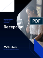 Procedimientos Operativos Esta Ndar Recepcio N