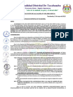 Rs.n-192-2023-Resolucion de Aprobacion de Expediente de Contratacion de Obra de Agua y Desague 192