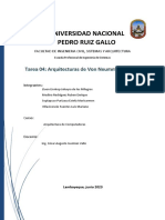 Tarea 04 - Mapa Mental - Características Arquitecturas