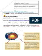 Guía 4° Año Oa. 16 Octubre Movimientos de Placas Tectonicas Ciencias