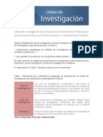 Lineas de Investigación 2022