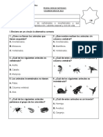 4°evaluación CIENCIAS