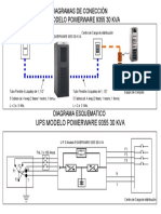 Diagrama Powerware 9155 30 Kva