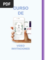 Curso de Video Invitaciones