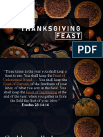The Thanksgiving Feast - Sermon PowerPoint