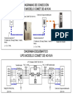 Diagrama Comet de 40 Kva