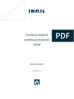 Manuale Certificati Di Malattia Professionale Online V1 - 1