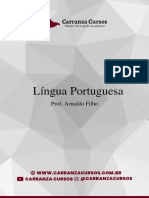 Apostila Lingua Portuguesa Prof Arnaldo Filho