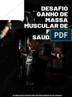 Desafio Ganho de Massa Muscular Saudável