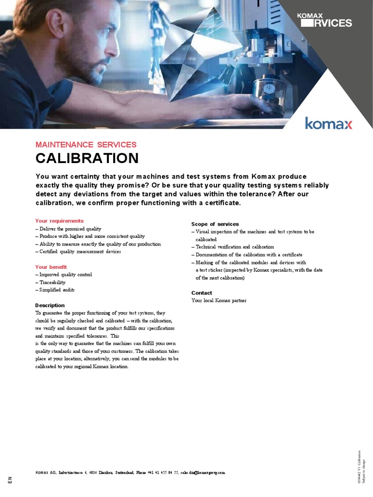 0394442 1 PROD Services Calibration En PDF Calibration Business