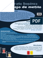 Rojo de Metilo - Pruena Bioquímica - Infografía - Ensayos Microbiologicos - 1ºlaboratorio