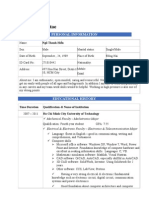 Curriculum Vitae Ngo Thanh Hieu