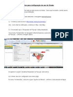 Configuração Sindec - 2018