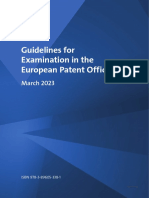 EPO Guidelines For Examination 2023 Hyperlinked en