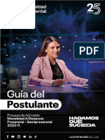 Guía Del Postulante 2023-II Simulacro