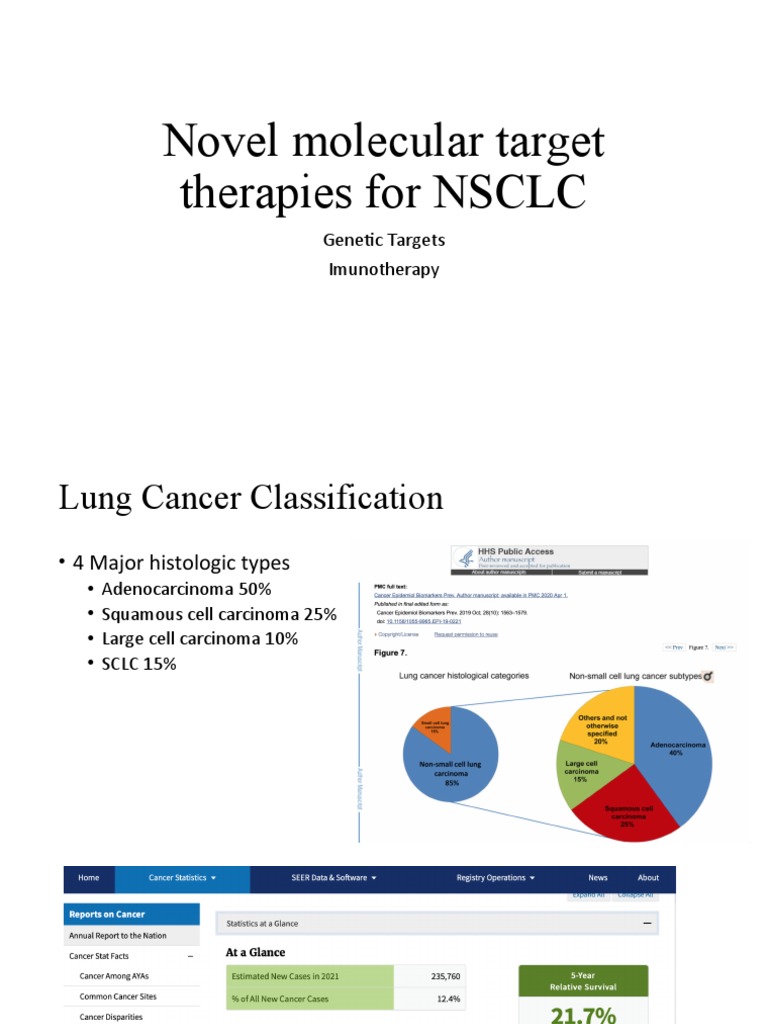 Lung Cancer Molecular Biology | PDF | Lung Cancer | T Cell
