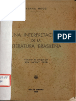 Una Interpretación de La Literatura Brasileña