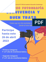 Poster Concurso Fotografía Día Del Agua Dibujo Azul y Blanco POSTER2022