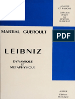 Leibniz - Dynamique Et Métaphysique (Suivi Dune Note Sur Le Principe de La Moindre Action Chez Maupertius) (Martial Gueroult)