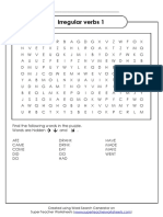 Super Teacher Worksheets Irregular Verbs 1