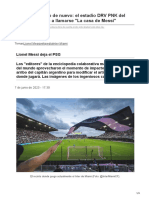 Wikipedia Lo Hizo de Nuevo El Estadio DRV PNK Del Inter Miami Pasó A Llamarsenbspla Casa de Messi