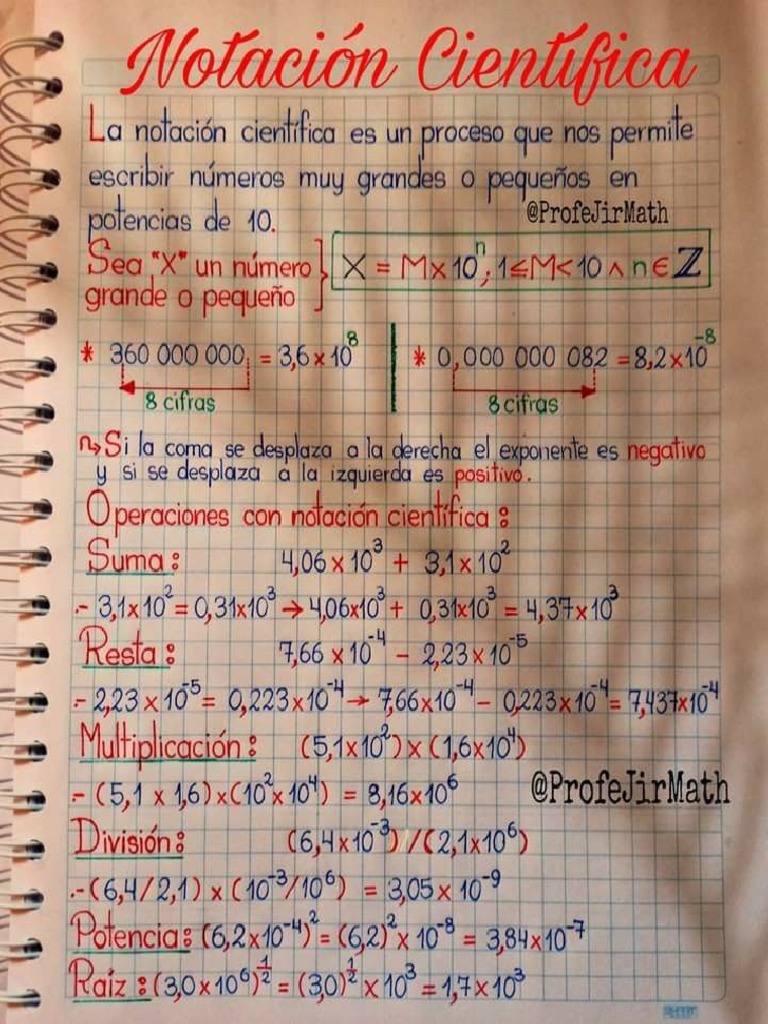 Notación científica PDF