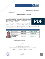 Certificado Medico Yelitza Colmenarez