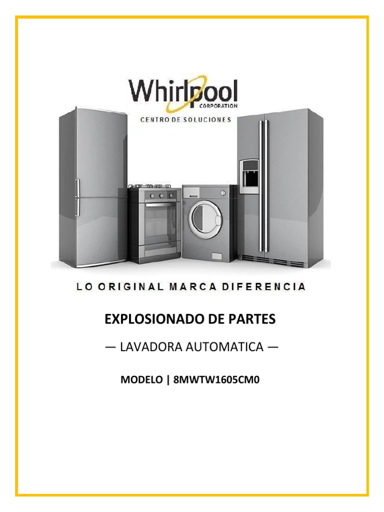 5165-Explosionado 8MWTW1605CM0 CR2 | PDF