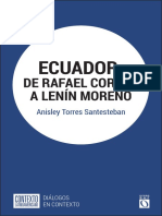 Ecuador de Rafael Correa A Lenin Moreno