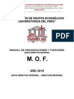 5 Manual de Organizaciones y Funciones - Mof - Región Norte