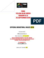 FIBA Basketball Court Dimensions