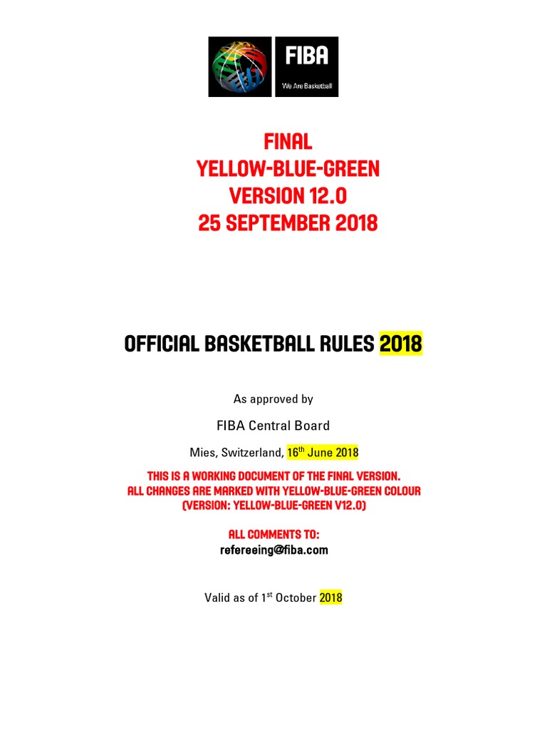 Fiba Basketball Court Dimensions Pdf Ball Games Sports
