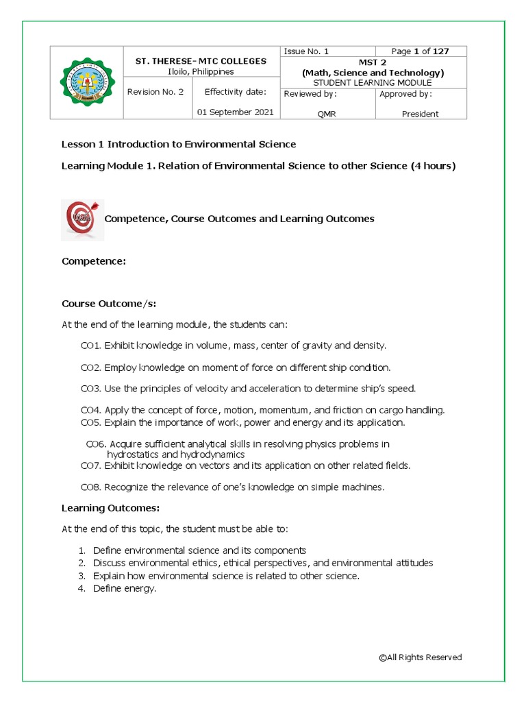 MST 2 LM | PDF