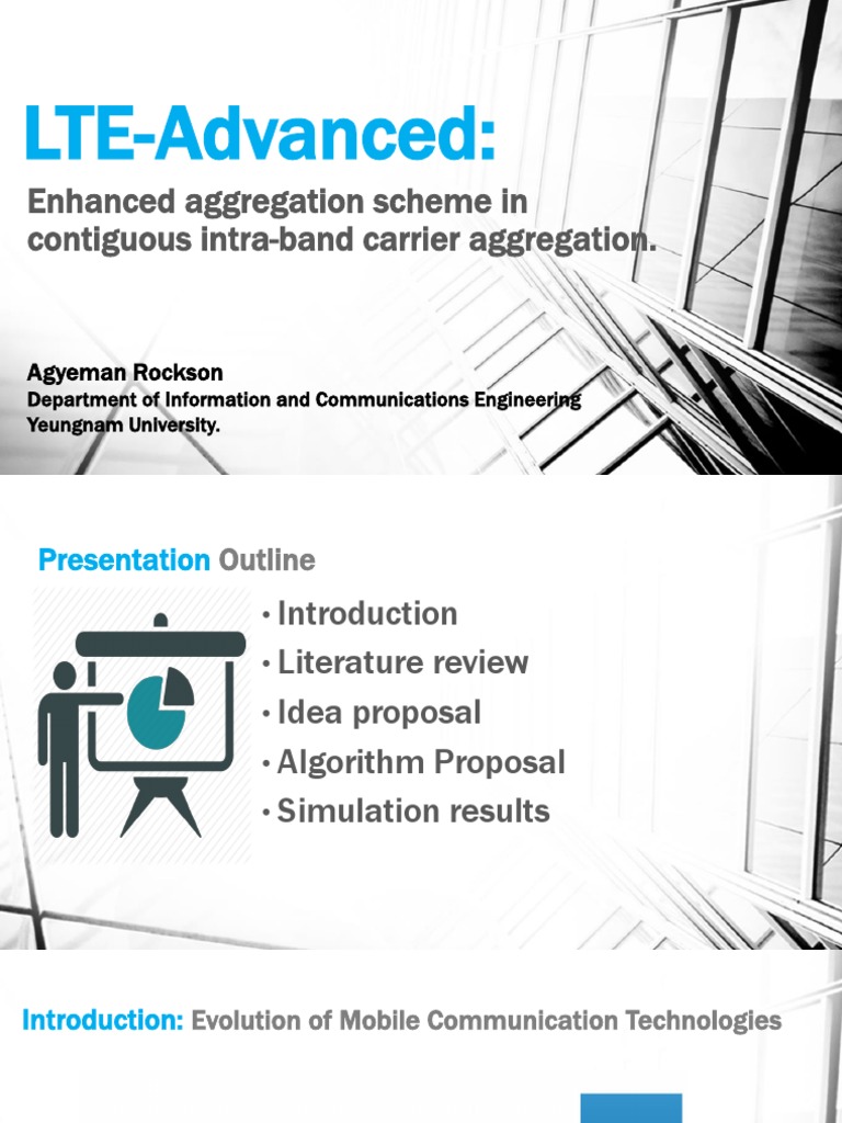 Enhanced LTE-A Carrier Aggregation | PDF | 4 G | Lte Advanced