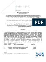 Acuerdo CSJNS2021-169 Lista Tecnico Centro U Ofic de Serv G 11 Pamplona