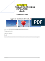 Combined Airworthiness Organisation Manual Template
