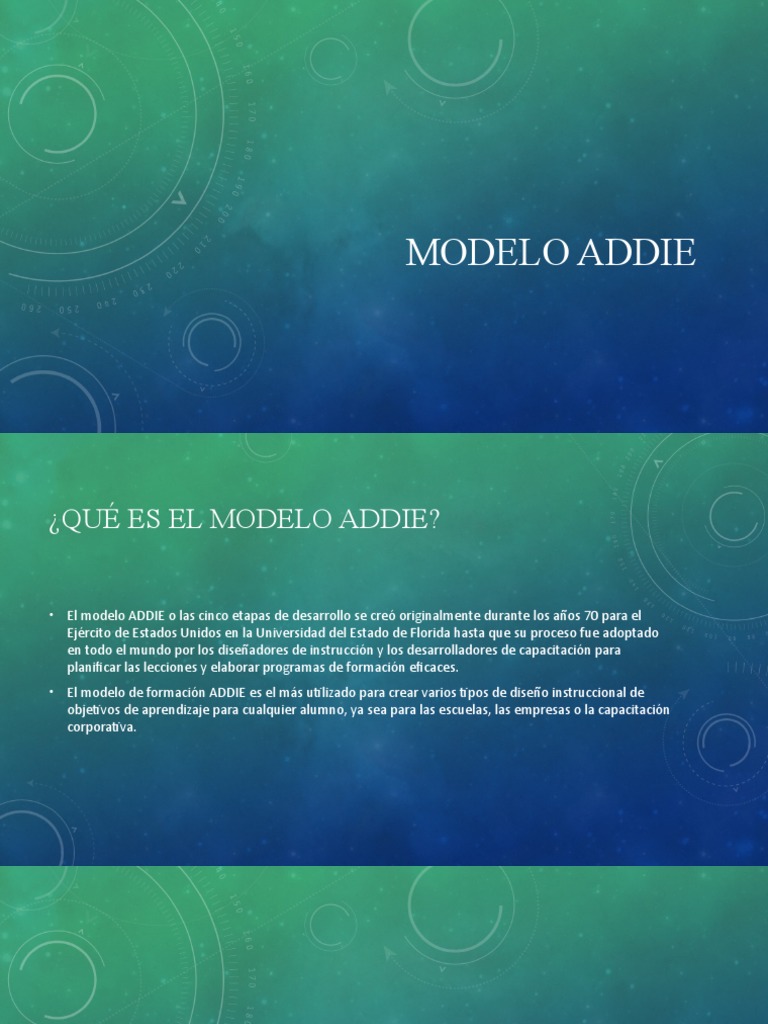 Modelo addie pdf