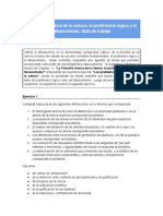 PDF 2022. El Positivismo Lógico y El Falsacionismo - Guía de Trabajo