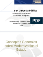 Modernizacion y PP I Modernizacion