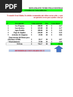 Contabilidad de Un Restaurante | PDF | Cocina | Alimentos