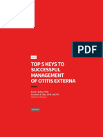 Top 5 Keys To Successful Management of Otitis Externa