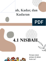Nisbah, Kadar, Kadaran C