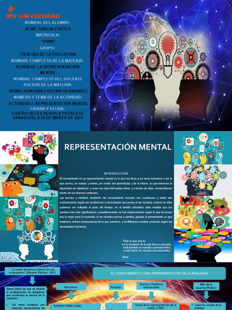 Teoría de la Representación Mental | PDF | Mente | Pensamiento