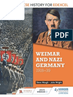Weimar Nazi Germany 1918 39