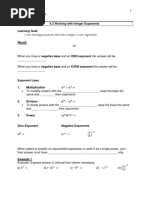 Grade 11 Functions Unit 4 Student Notes