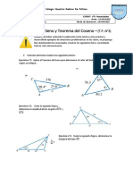 T.P.N 3 Teorema Del Seno y Coseno
